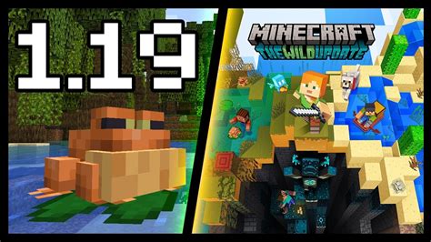 MINECRAFT 1 19 SAIU NOVA VERSÃO PRATICAMENTE PRONTA DA ATUALIZAÇÃO