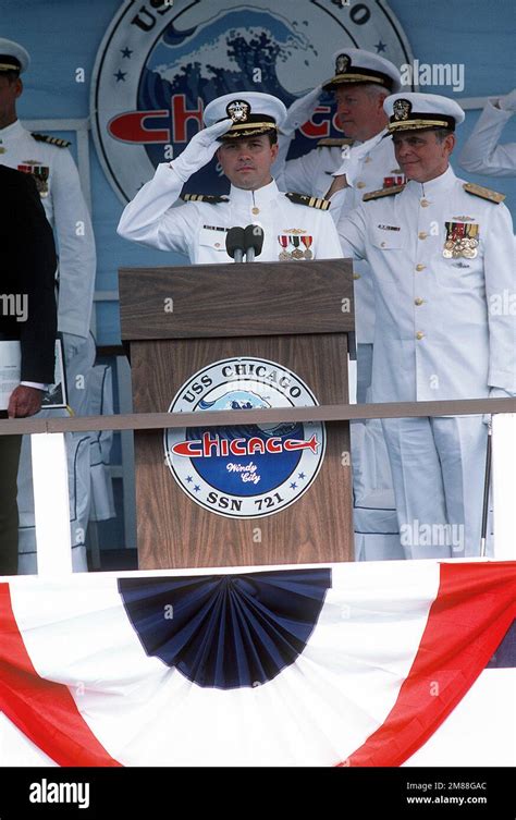 Cmdr Robert B Avery Commanding Officer Of The Nuclear Powered Attack