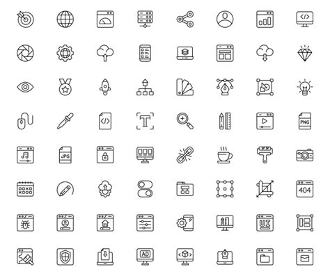 64 Web Design Icons