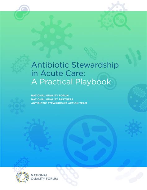 Pdf Antibiotic Stewardship In Acute Care A Practical Playbook