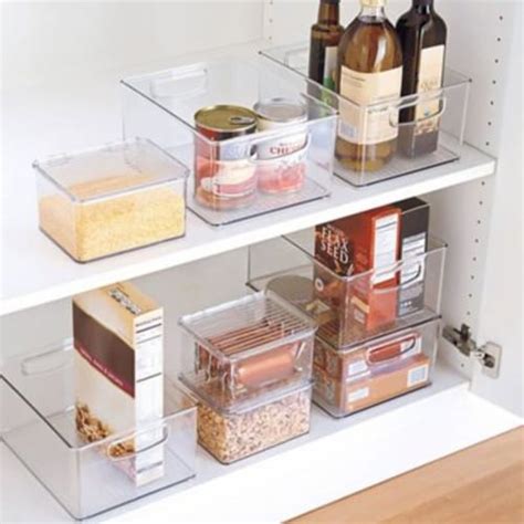 InterDesign Binz Stackable Kitchen Box Clear 1 Ct Ralphs