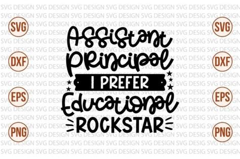 Assistant Principal I Prefer Educational Graphic By Sadiqul7383 · Creative Fabrica