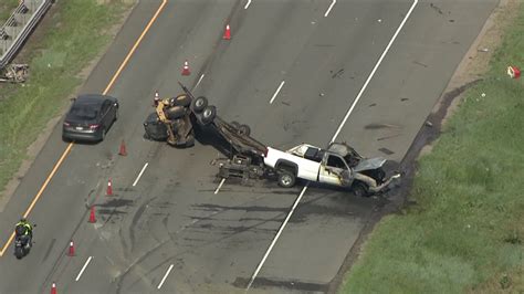 Crash On Eastbound I 70 Near Ward Road Brings Traffic To A Near