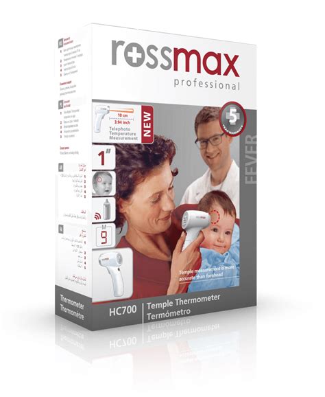 Rossmax Thermomètre Téléobjectif Sans Contact Hc700 Kadisse