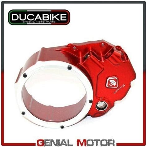 Carter Embrayage Huil Tran Rouge Argent Ducabike Ducati Supersport 620