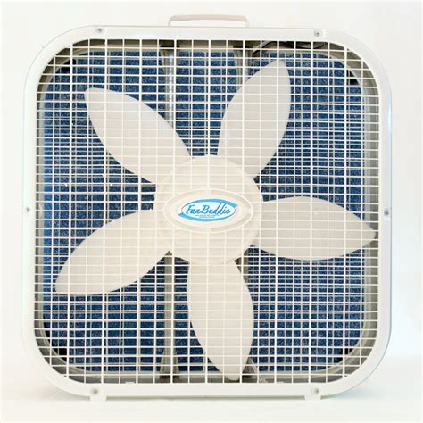 Fan Buddie: Washable Box Fan Air Filter - 20". FILTER ONLY, fan not ...