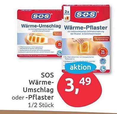 Sos W Rme Umschlag Oder Pflaster Angebot Bei Budni Prospekte De