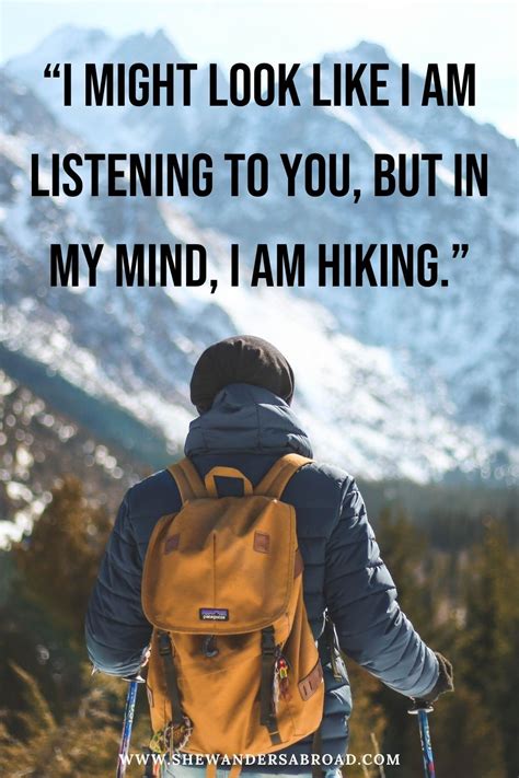 144 Best Hiking Quotes Hiking Captions For Instagram Artofit