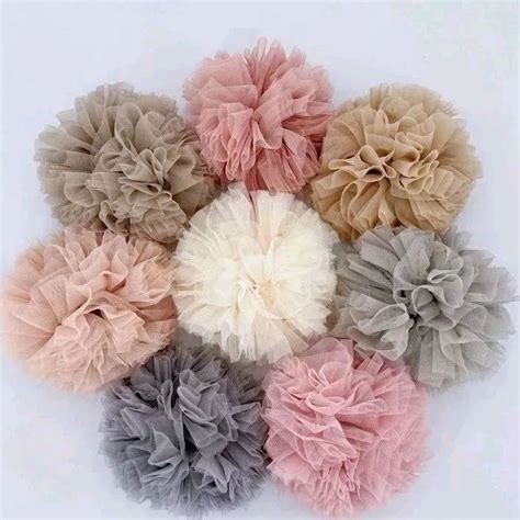 Jual Cepol Tile Jumbo Viral Scrunchie Tulle Premium Ikat Rambut Hijab