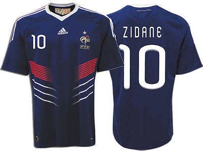 ADIDAS ZINEDINE ZIDANE FRANCE HOME JERSEY FIFA WORLD CUP 2010 ...