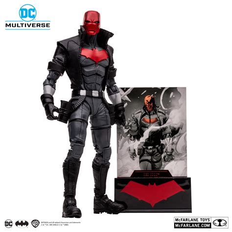 Dc Multiverse Black White Accent Red Hood Bbts Exclusive The Toyark