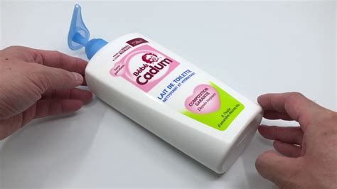 Lait de toilette Bébé Cadum 750ml YouTube