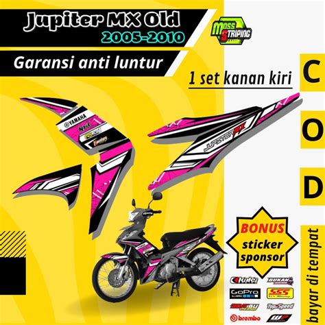 Striping Sticker Lis Decal Jupiter Mx Old Old Cc