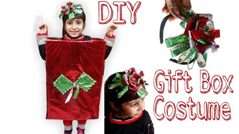 Christmas Costume Idea Gift Box Costume Fancy Dress Competition