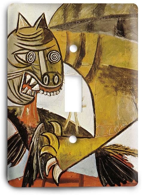 Pablo Picasso Cat Devouring A Bird 1939 Light Switch Cover Amazon