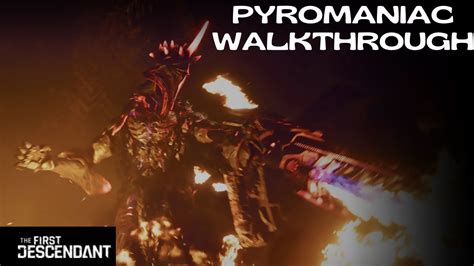 The First Descendant Pyromaniac Void Intercept Battle Walkthrough