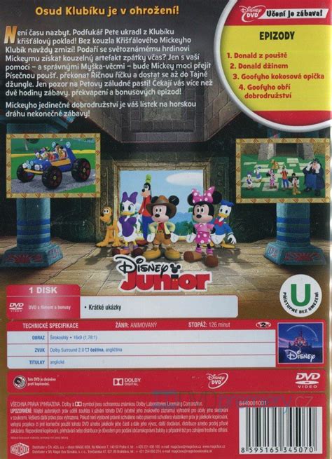 Mickeyho Klubík Křišťálový Mickey Dvd Dvd Premiery Cz