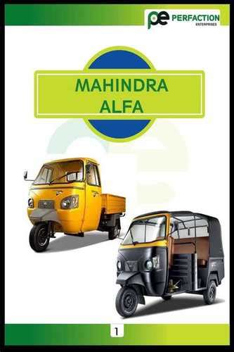 Black Yellow Mahindra Alfa Auto Riksha Body Part At Best Price In