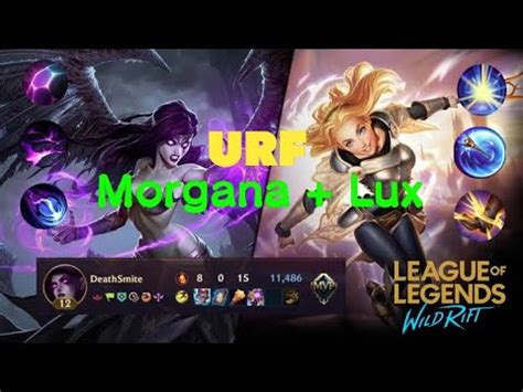 Wild Rift Morgana And Lux Urf Fast Win Youtube