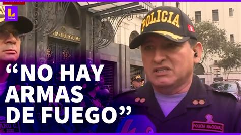 No Hay Armas De Fuego As Ser La Intervenci N Policial Para