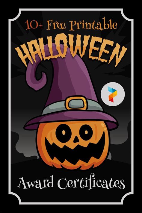 Best Free Printable Halloween Award Certificates For Free At Hot Sex