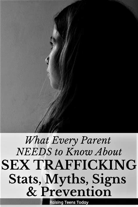 What Every Parent Needs To Know About Sex Trafficking Stats Myths Signs And Prevention