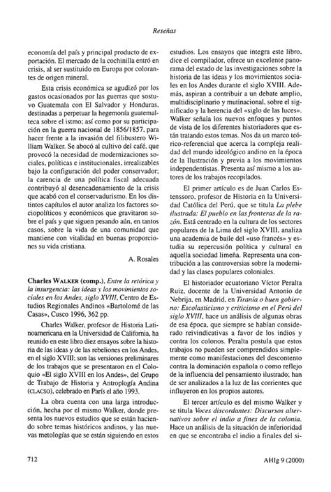 PDF Charles WALKER comp Entre la retórica y la insurgencia las