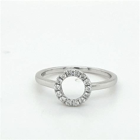 Kt White Gold Ring Ct Diamonds Catawiki