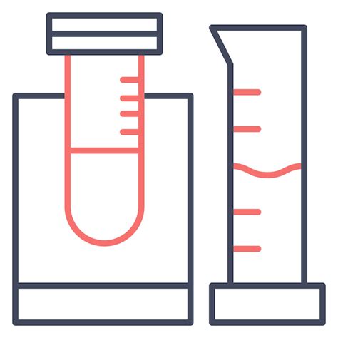 Premium Vector Test Tube Vector Illustration Style