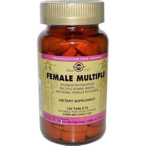 Витамины для женщин Female Multiple Солгар купить в Киеве. Цена, отзывы ...