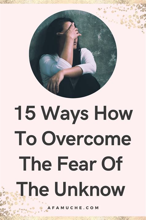 How To Overcome Fear Of Unknown - 15 Ways - Afam Uche