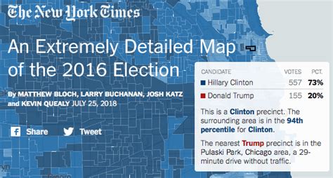 Interactive Via The New York Times An Extremely Detailed Map Of The