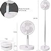 Amazon Loread Portable Desk Fan Foldable Fan Pedestal Stand Floor