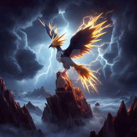 Zapdos Artwork 3 by PunkerLazar on DeviantArt