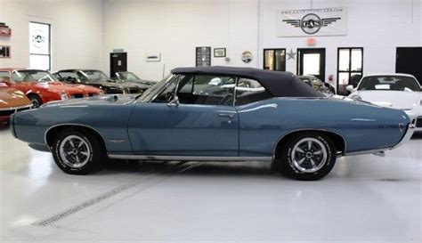 1968 Pontiac Gto Convertible 37042 Miles Blue 400 4brl Automatic