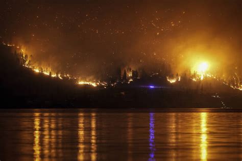 City Empties As Wildfire Burning Near Canadas Northwest Territories