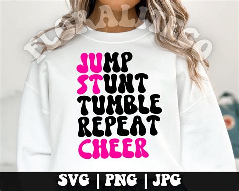 Just Cheer Svg Cheer Mom Svg Dance Svg Dance Quote Png Tumbling Png