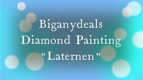 Biganydeals Diamond Painting Youtube