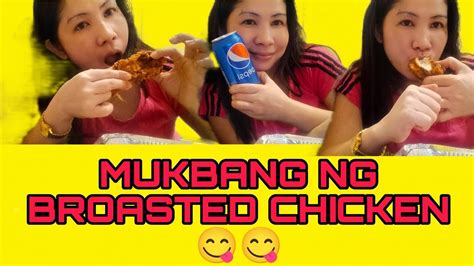 Mukbang Broasted Chicken With Special Shout Out To Vhe Vhe