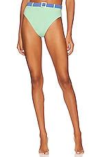 Weworewhat Emily Bikini Bottom In Mint Green Blue Jean Revolve