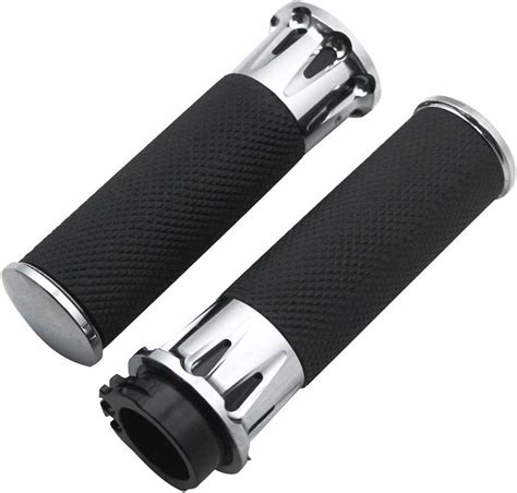 Amazon HDBUBALUS 1 25mm Black Aluminum CNC Handle Bar Hand Grips