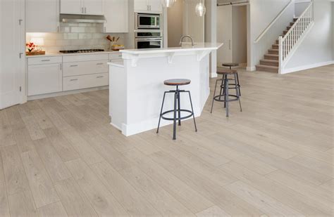 Brookstone Ivory Rigid Core Luxury Vinyl Plank Cork Back Luxury Vinyl Plank Kitchen Luxury