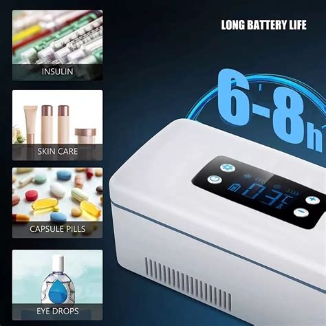 Rechargeable Drugs Refrigerators Mini Travel Insulin Cooler Box