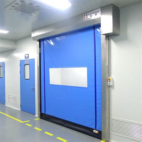 Saving Energy Fast Zipper Door Good Sealing Zipper High Speed Door