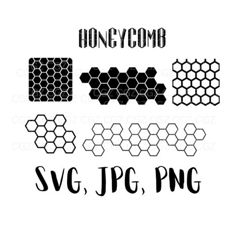 Honeycomb SVG, Honeycomb Pattern File SVG, Honeycomb Cutting File ...