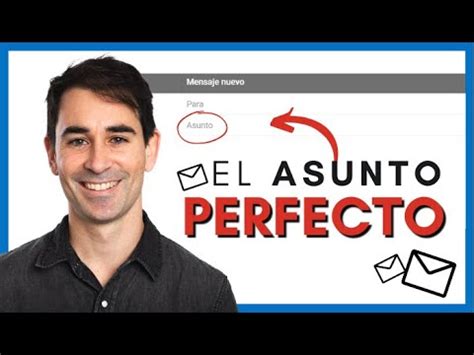 Cómo escribir el ASUNTO perfecto del EMAIL YouTube