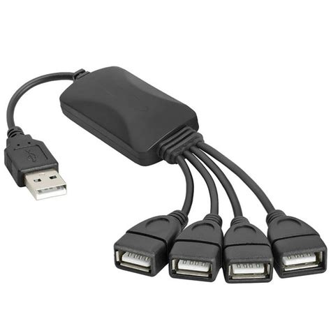 Cmple 4 Port High Speed Usb 20 Splitter Unpowered Usb Hub