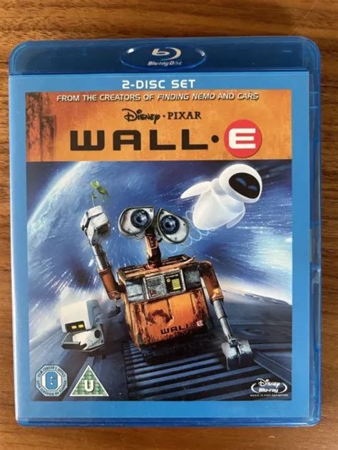 4x Disney Blu Ray Dvd Bundle Up Monsters Inc Wall E Ratatouille £16