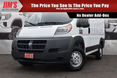 2017 Used Ram Promaster Cargo Van 1500 Low Roof 118 Wb At Jim S Auto Sales Serving Harbor City