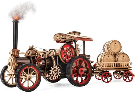 ROKR Steam Engine - 3D Wooden Puzzles